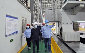 集团领导金辉一行到西安核设备有限公司调研